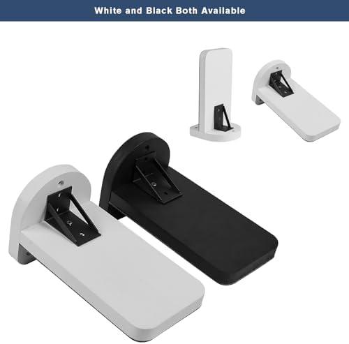 ESPETS Set of 3 White Cat Wall Climbing Steps, Wall Mount Floating Shelves