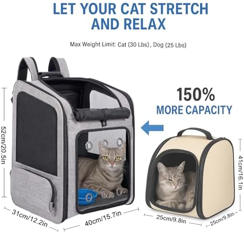 Extra Large Cat Backpack Carrier