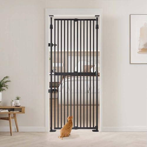 unipaws 75" High Extra Tall Cat Safety Gate