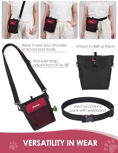 Gobeigo 4 Cup Dog Treat Pouch