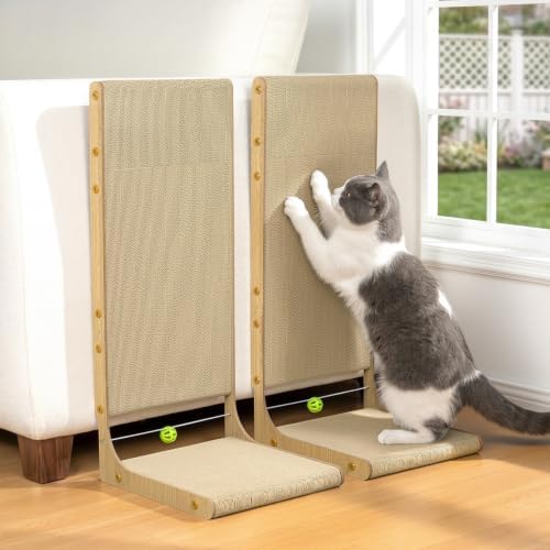 Conlun Cardboard L Shape Cat Scratcher
