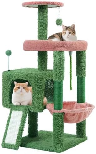 TWDEPART 37.5" All-in-One Cat Tree Tower