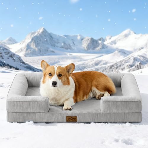 COZY KISS Orthopedic Dog Cooling Bed