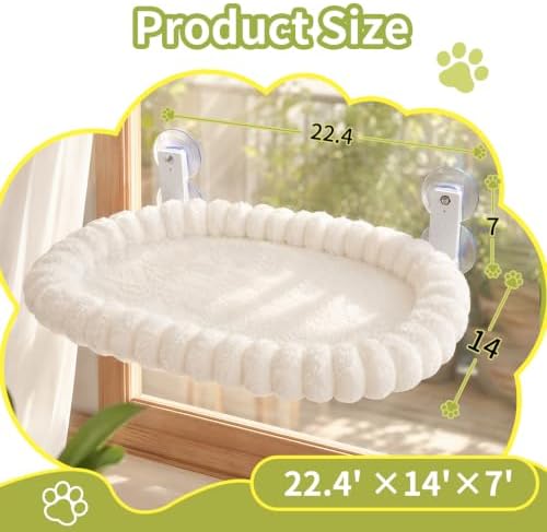 Foldable Cat Window Hammock Foldable Cordless Cushion Bed