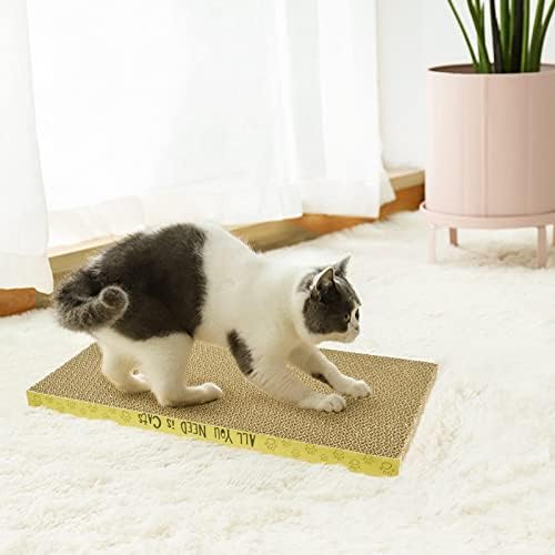 AccEncyc Cardboard Cat Scratcher Pads Cat Scratching Board