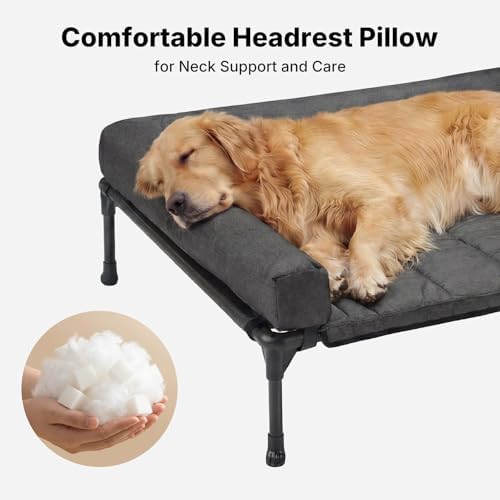 Veehoo Outdoor Elevated Dog Bed