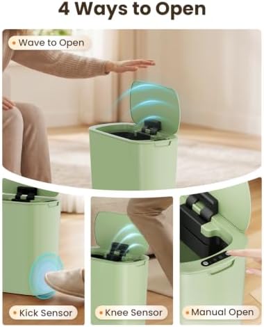 Cesun 5 Gallon Automatic Bathroom Trash Can