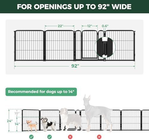 FXW Dog Gate, Extra Wide Adjustable