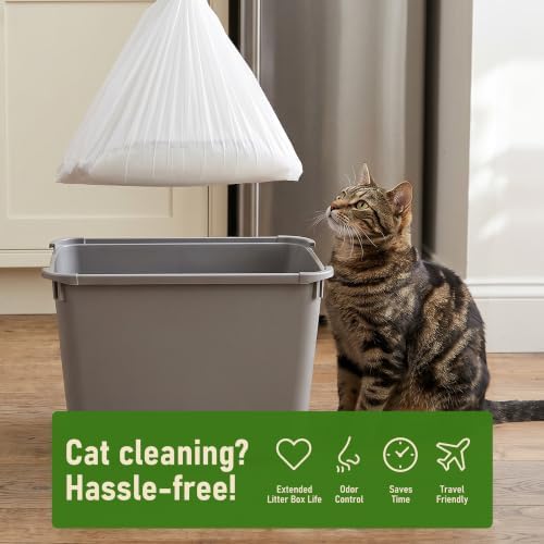 ZOMISIA Top Entry Cat Litter Box Liners