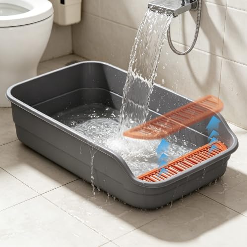 Vealind Extra Large Cat Litter Box