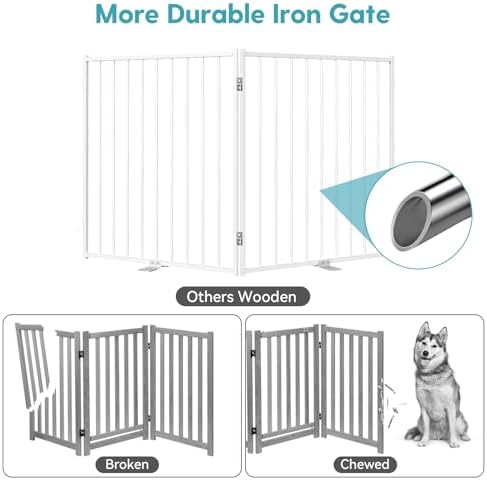 No Pawblems Freestanding Dog Gate