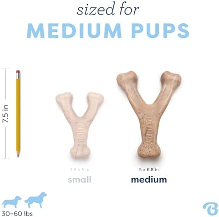 Benebone Puppy Wishbone Dog Chew Toy