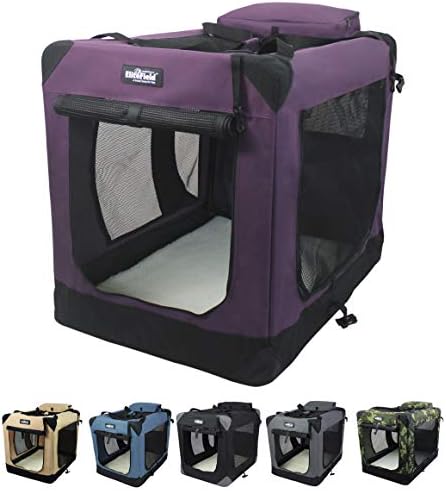 EliteField 3-Door Soft Dog Crate