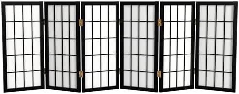 2 ft. Short Desktop Window Pane Shoji Screen