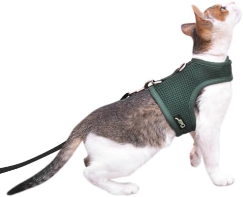 Cat Harness and Leash Set for Walking Escape Proof
