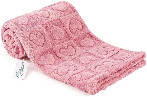 gogobunny Large Pet Blanket for Dogs Cats, Ultra Soft 300GSM Coral Fleece