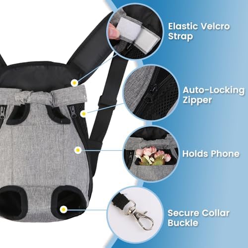 Mosago Dog Backpack Carrier, Front Chest Carrier