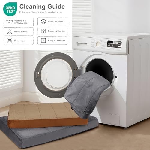 Waterproof Dog Bed for Medium Dog, Orthopedic