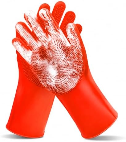 Pet Grooming Gloves—Dog Washing Gloves
