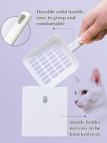 Cat Litter Scooper with Caddy, Cat Scooper