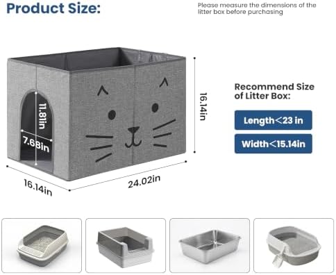 Dog Proof Cat Litter Box Enclosure