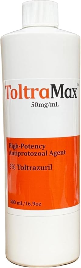 Toltrazuril 5.0% for Horses, Dogs, Cats, 500mL/16.9 Ounce, for Non-Food Chain Animals, Alfalfa