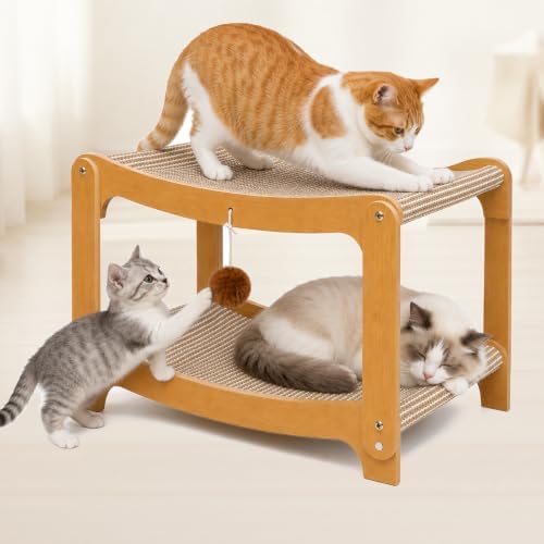2-Level Sisal Cat Scratcher Bed, Cat Hammock
