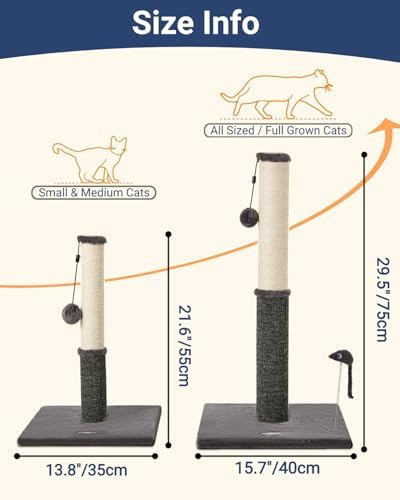 Happi N Pets Cat Scratching Post, Cat Scratchers