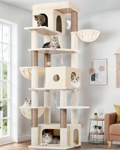 Globlazer Large Cat Tree, 80in Tall Climbing Tower