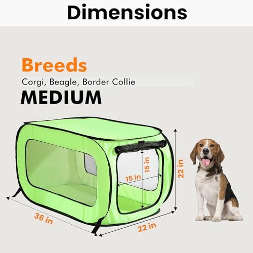 Portable Collapsible Pop Up Kennel