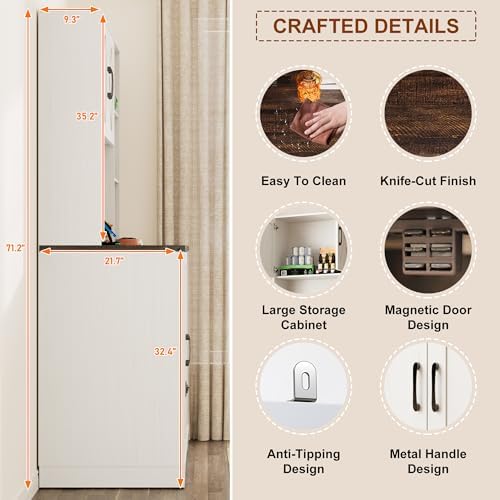 71Inches Tall Cat Litter Box Enclosure