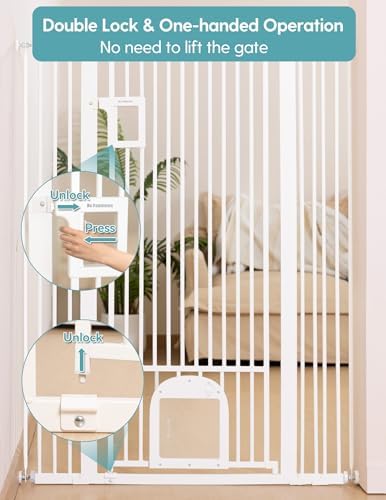 No Pawblems 55" Extra Tall Pet Gate