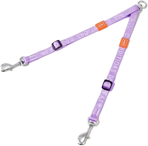 HOWGO Double Dog Leash, Tangle-Free 360 Swivel