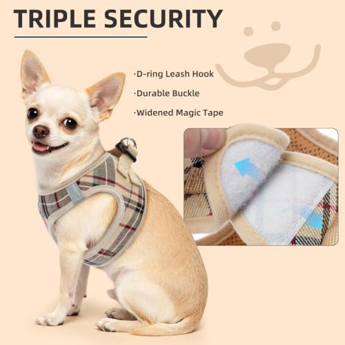 PUPTECK Dog Harness, Collar and Leash Set No Pull