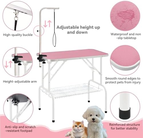 Baohe-32 Inch Dog Grooming Table