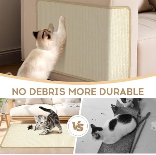 Cat Scratch Furniture Protector Pad Sisal Mat