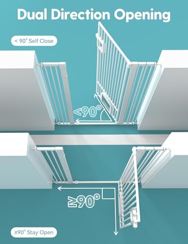 No Pawblems 55" Extra Tall Pet Gate