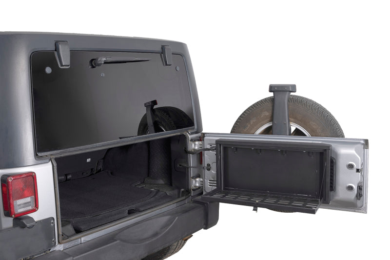 Tuffy Jeep Wrangler Molle Tailgate Lockbox W/ Combo Lock