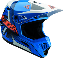 Load image into Gallery viewer, Answer AR1 Vendetta Helmet Blue/White/Orange - 2XL