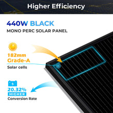 Load image into Gallery viewer, Hybrid Solar Kit 11.4KW 48V Split Phase 20.48KWH/51.2KWH Lithium Battery 450 Watt Solar Panel SGH-11N2E/ SGH-11N5E