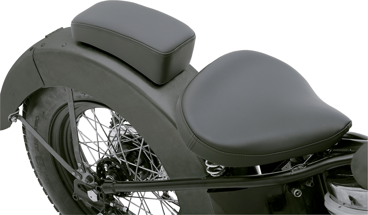 DRAG SPECIALTIES SEATS, DRAG SPECIALTIES SEATS Large Pillion - Black (Part Number 0807-0039)