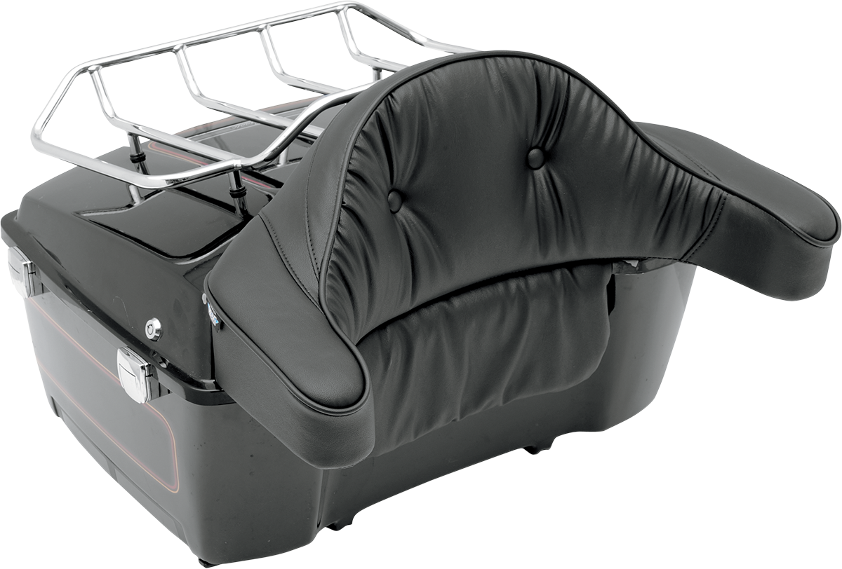 DRAG SPECIALTIES SEATS, Drag Specialties Seats Tour Box Pad - Pillow - Black (Part #0822-0140)