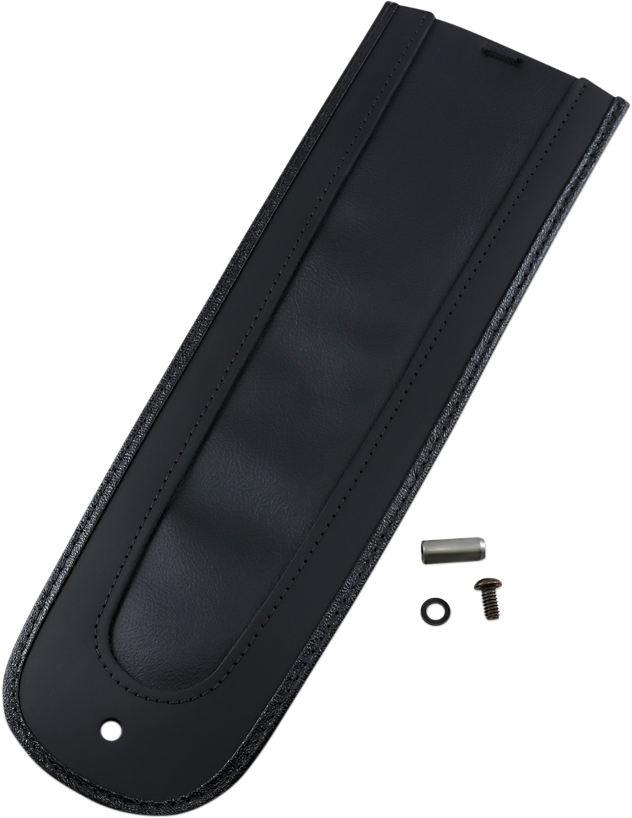 DRAG SPECIALTIES SEATS, Drag Specialties Seats Fender Skin with Leather Perimeter and Felt Liner - Part 1405-0153