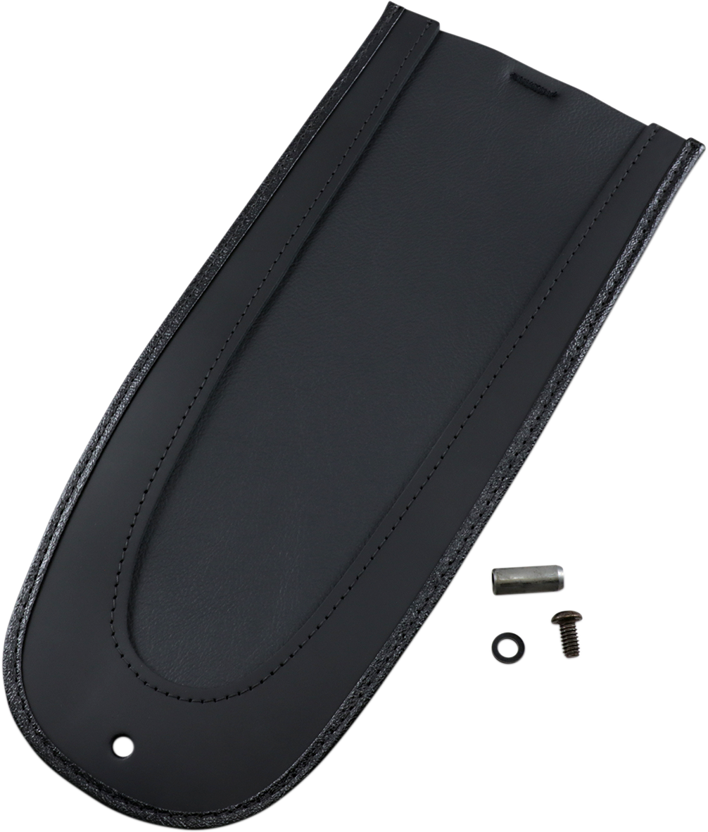 DRAG SPECIALTIES SEATS, Drag Specialties Seats Fender Skin with Leather Centers and Vinyl Finish - Part 1405-0184