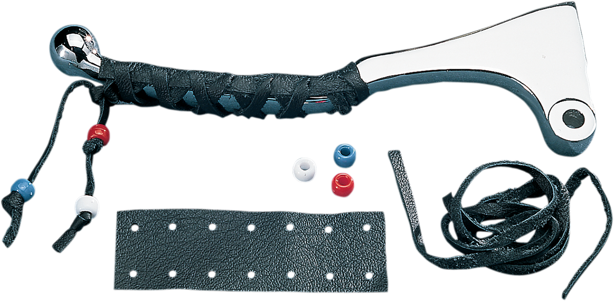 DRAG SPECIALTIES SEATS, DRAG SPECIALTIES SEATS Leather Lever Covers for Clutch and Brake - Part DS243056