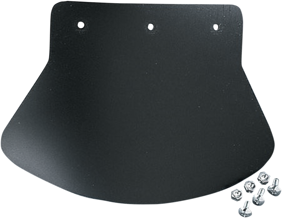 DRAG SPECIALTIES SEATS, DRAG SPECIALTIES SEATS DS393702 Plain Mud Flap - 9-1/2 inches Wide x 6-1/2 inches High