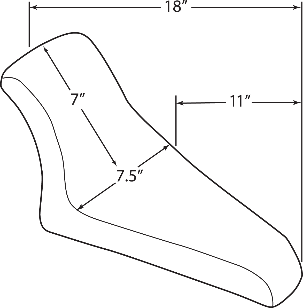 DRAG SPECIALTIES SEATS, DRAG SPECIALTIES SEATS Lo Rider Solo Seat - Rigid Mount DS907540