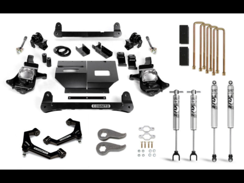 Cognito 11-19 Chevy/GMC Silverado/Sierra 2500/3500 HD 2WD/4WD 6in Std Lift Kit w/ Fox PS 2.0 IFP