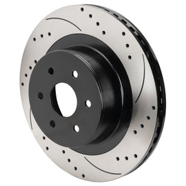 Wilwood 6x5.5 SRP Drilled Performance Rear Rotor & Hat R/H - Black