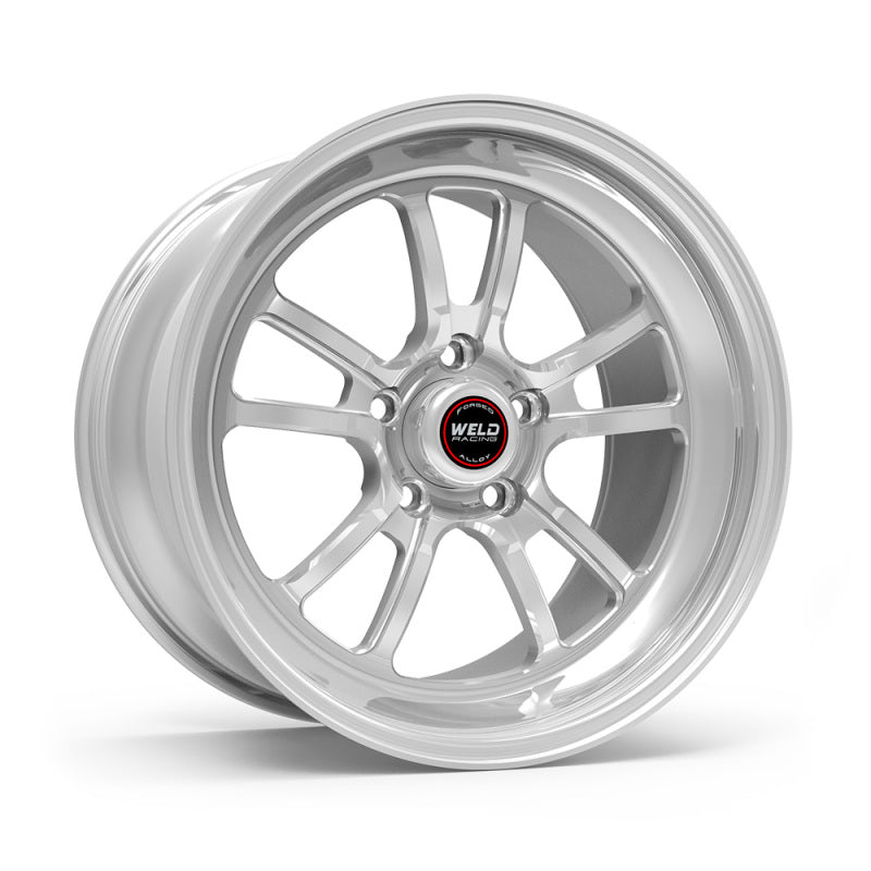 Weld S70 RT-S 17x10in / 5x114.3 BP / 7.8in. BS - Polished Center - Polished Shell Wheel